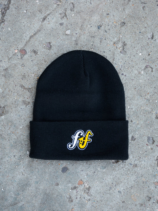 Beanie with FoolishFrankie logo